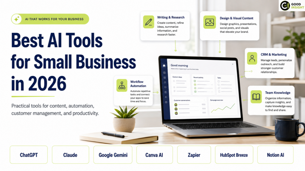 Best AI tools for small business in 2026
